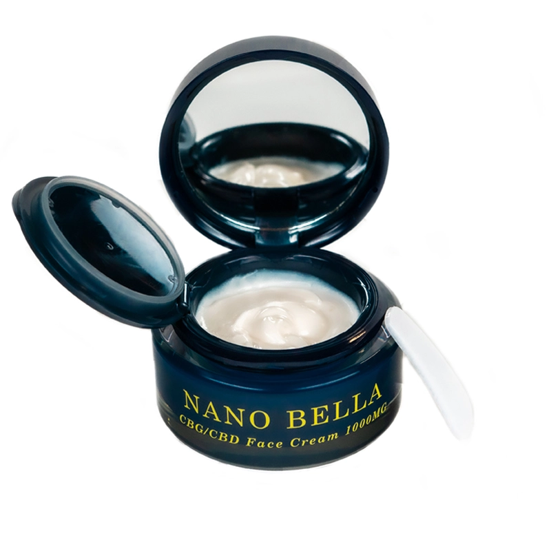 cbg hemp face cream Nano Bella skincare